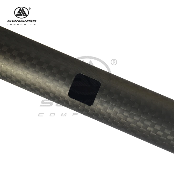 CNC Cutting Carbon Fiber Pipe